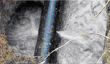 Fugas de agua en Madrid